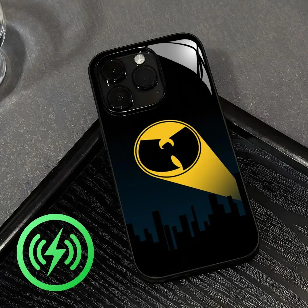 W-WU-T-TANG CLANs Phone Case For iPhone17 16 15 14 13 12 11 X XR XS 8 Plus Mini Pro Max Glass Case