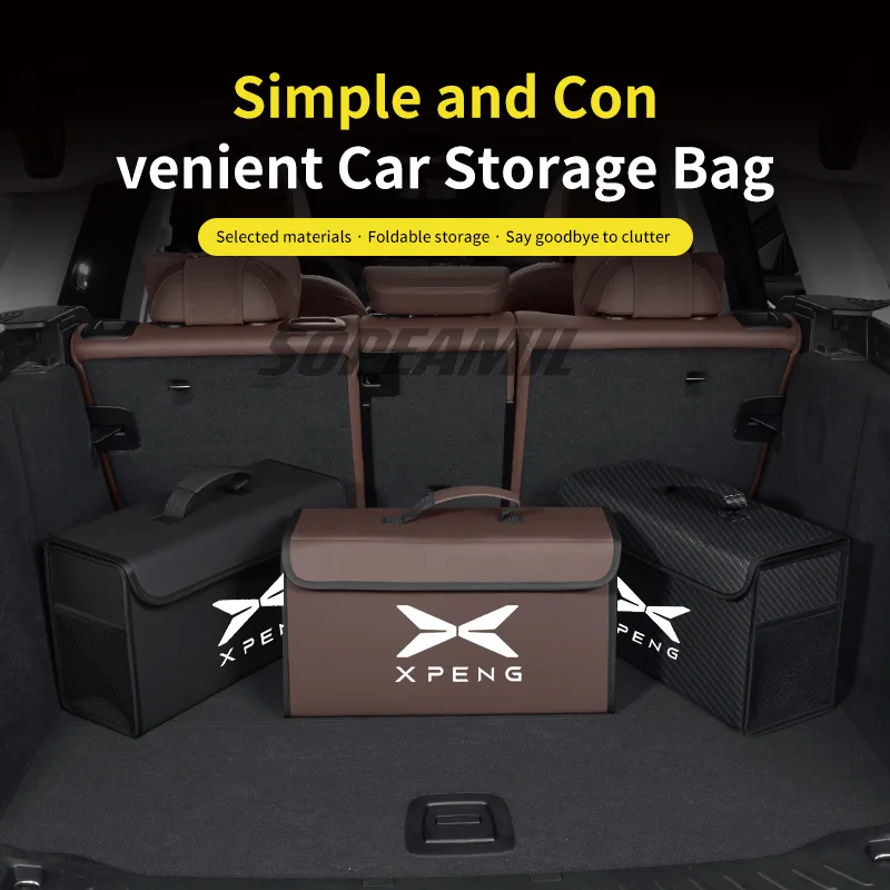 

Car Trunk Organizing And Storage Box For Xpeng P7 G9 G6 P5 X9 G7 N5 E29 G3 P7+ MONA M03 Brand-new Auto interior Accessories