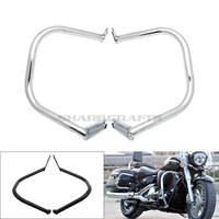 Motorcycle Front Engine Guard Crash Bar Protectors Safety Bumper Bracket Kit For Yamaha Dragstar DS1300 Vstar XVS1300 all years