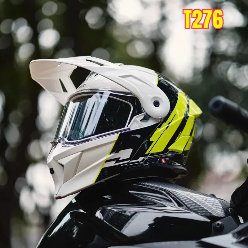 Tanked Helmet Men Full Face Motocross Helmet Cross Downhill Off-road Mountain Bike Helmets DOT Certification Professional Casco
