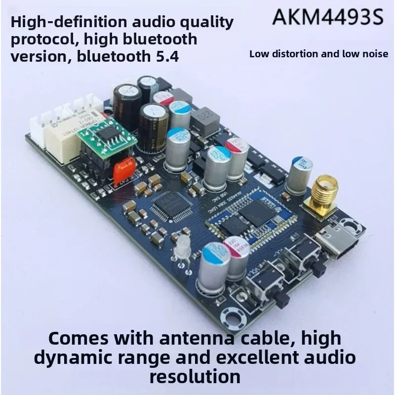 Bluetooth 5.4 AK4493 Decoding Module AUX Input Lossless LDAC LHDC 51813084 5125
