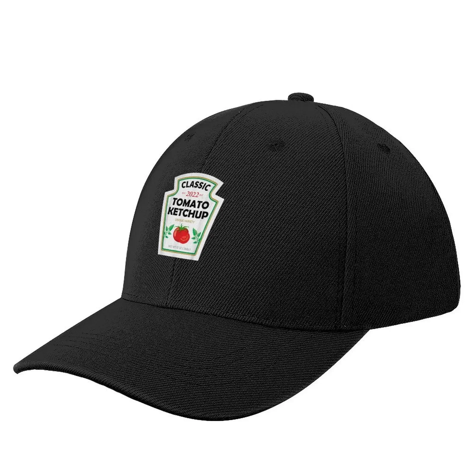 Kostum saus tomat kelompok Pasangan Halloween topi bisbol saus tomat Vintage baru di dalam topi topi Trucker untuk pria wanita