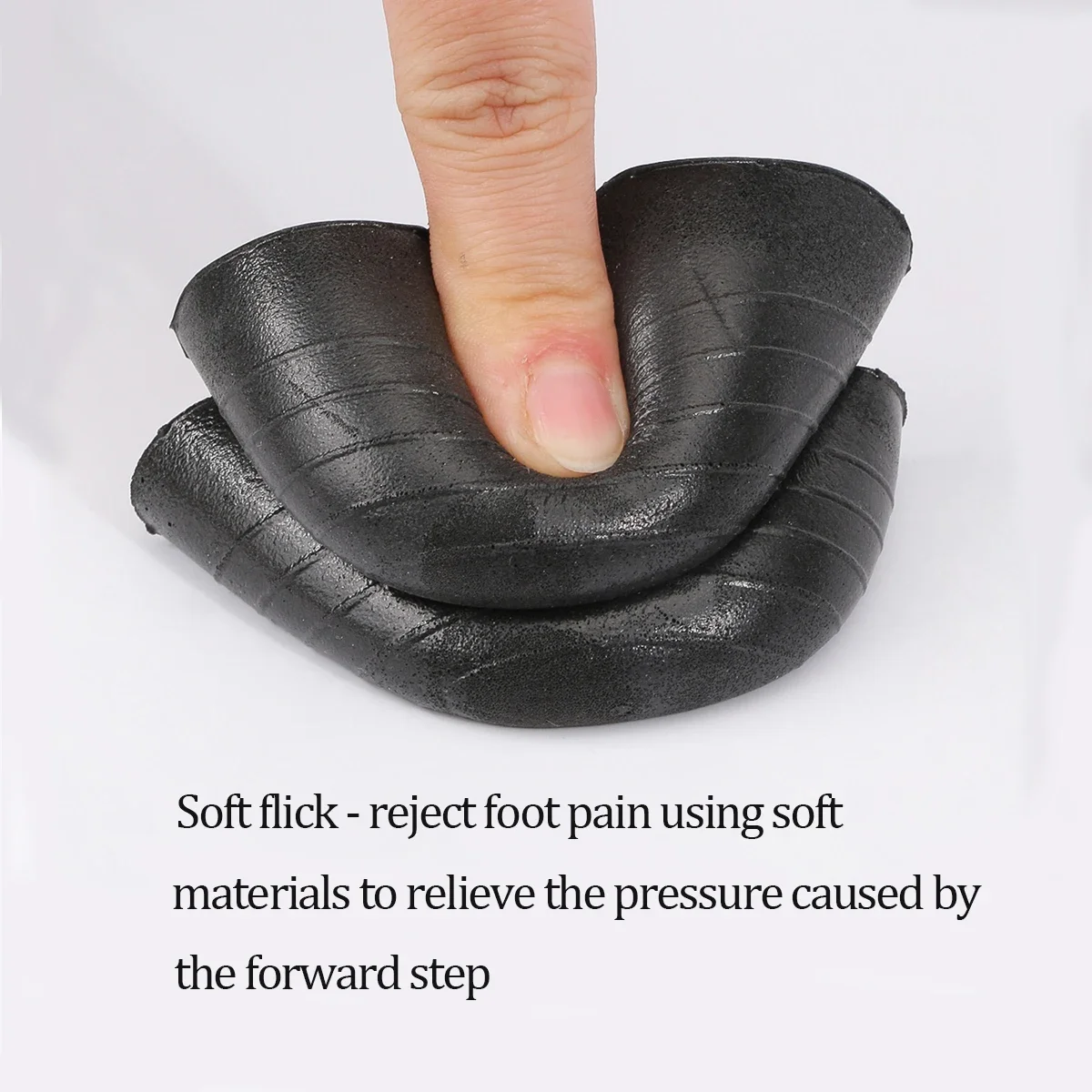 1 Pair High Heel Toe Plug Shoe Insert Big Shoes Toe Front Filler Cushion Pain Relief Protector Shoes Accessories