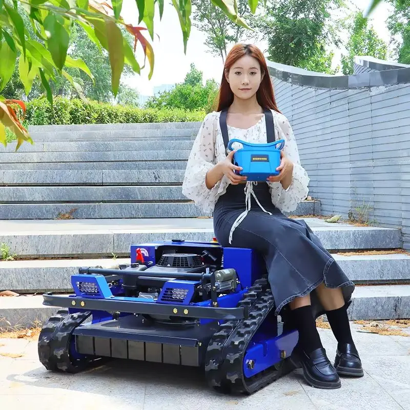 Customized Factory Direct Zero Turn Budget Mower – 550mm Cutting Width Remote Control Lawn Mower