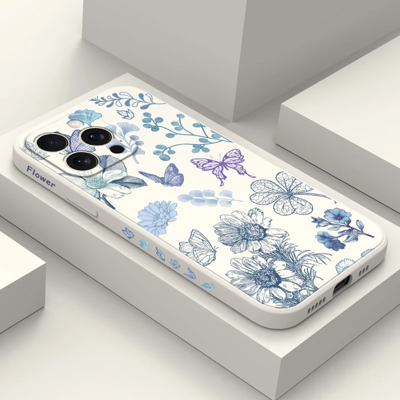 

Butterfly Dance Phone Case For iPhone 17 16 16e 15 14 13 Plus Pro Max Mini Silicone Cover