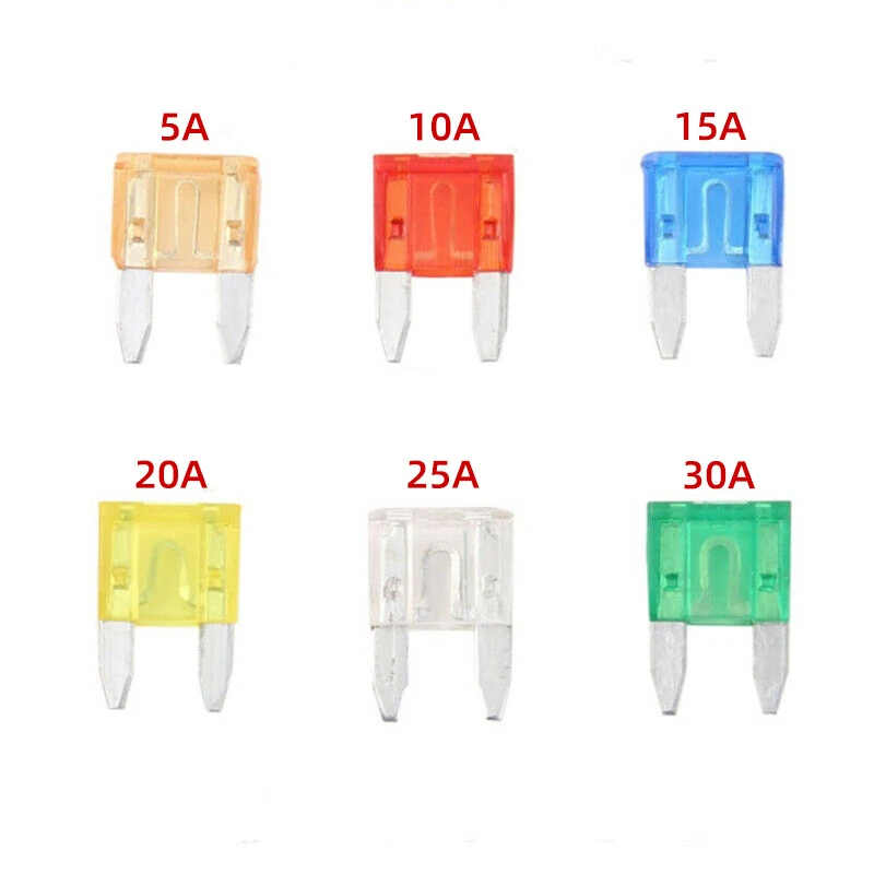 300/220/120Pcs Box Clip Combination Car Blade Fuse Set Car Fuse Automotive Fuse Amplifier Kit