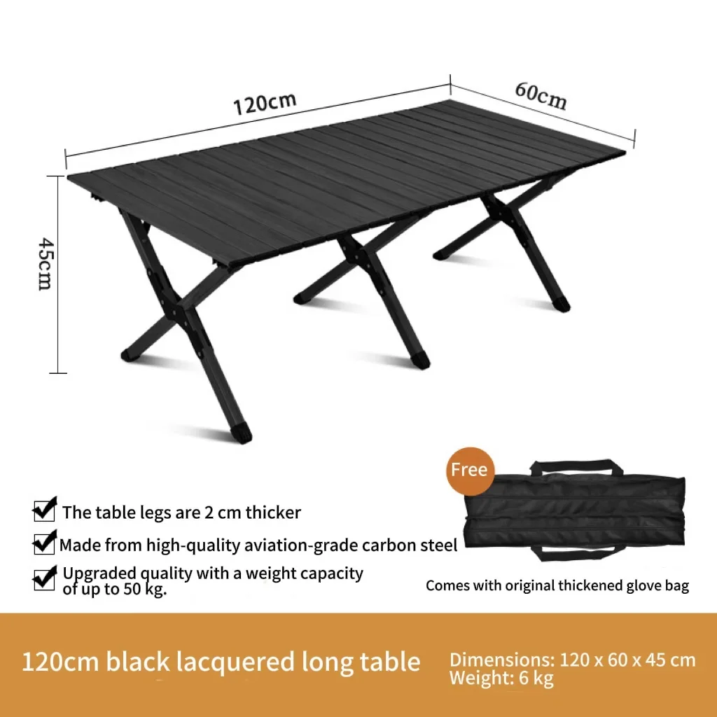 Factory New Model Outdoor Folding Table And Chairs Multifunctional Picnic Table And Chairs With Convenient Storage