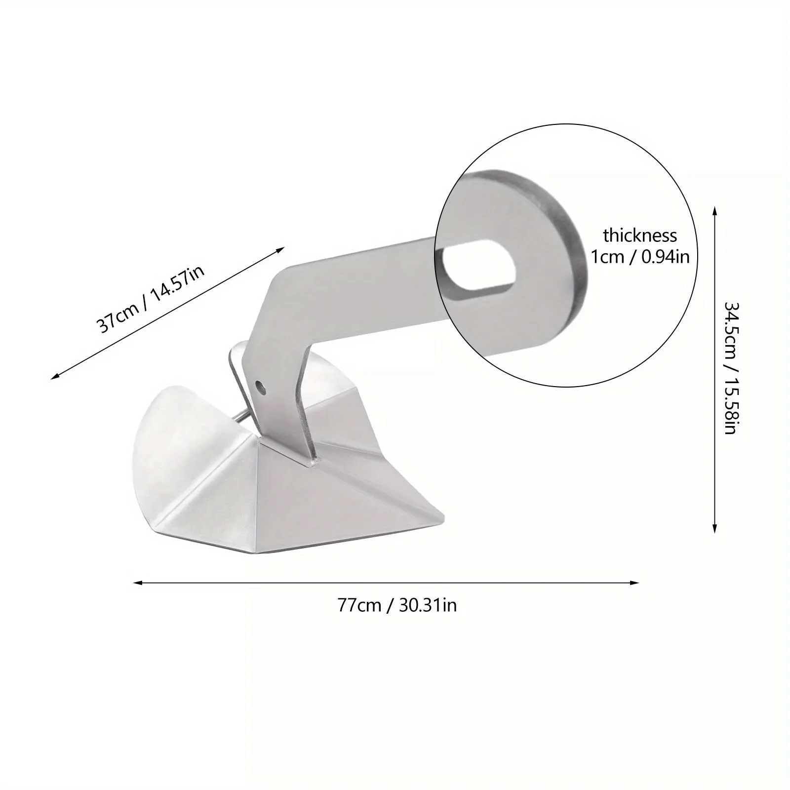 Якорь для лодки SS316 военного класса, 32 фунта — идеальная ручка для судов длиной 40–60 футов |   Никогда не короды, никогда не болезни