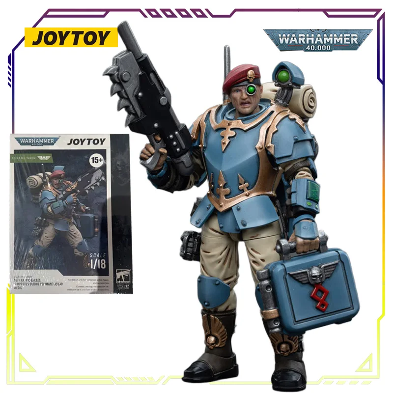 JOYTOY Original Warhammer 40K série Star Realm armée tempête Zhongsi équipe de commandement figurine modèle jouets modèle cadeaux pour les garçons
