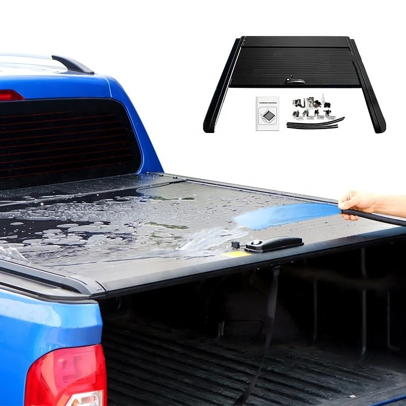 High Quality pickup truck retractable bed cover aluminum tonneau cover Fits For RAM 1500