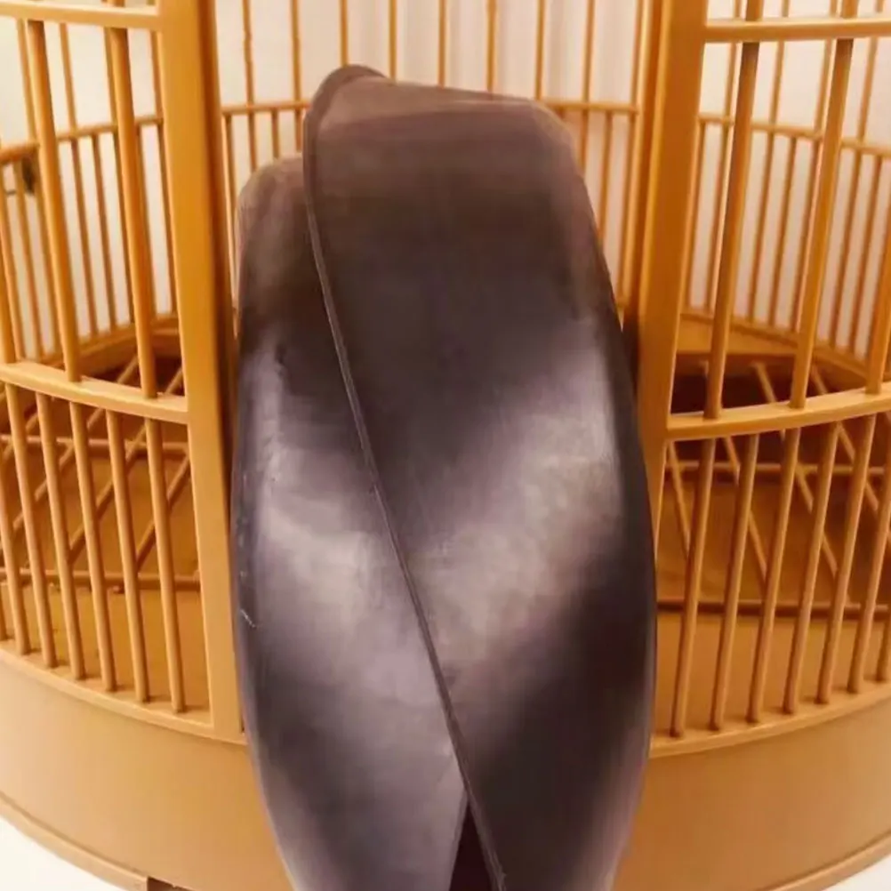 

Round Bird Bird Cage Bath Tray Bathing Tray Parrot Bath Plate Easy Cleaning Poop Holder Cage Accessories