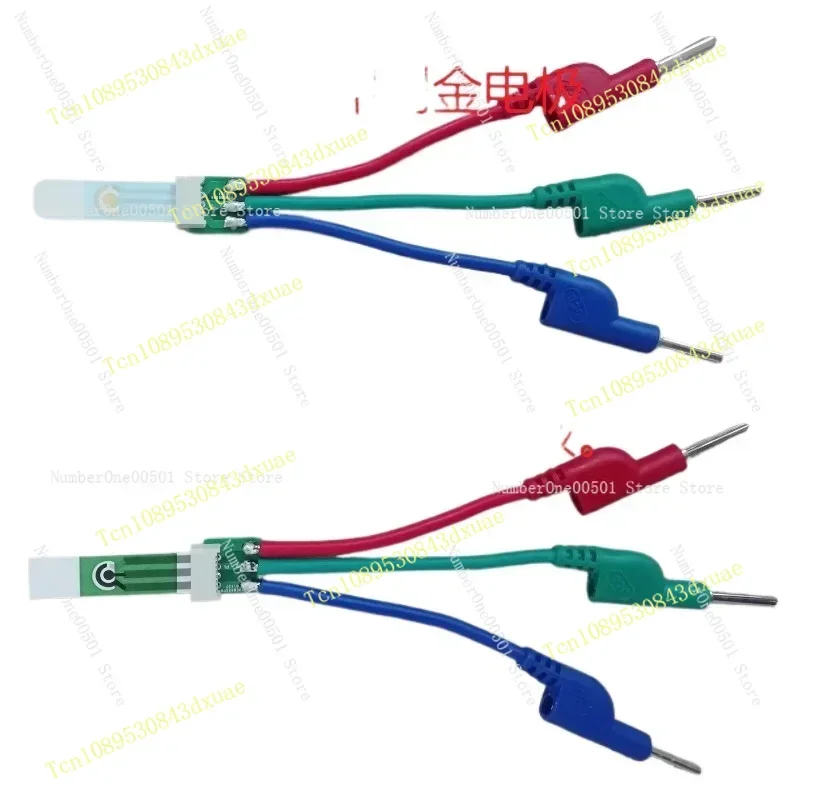 Screen Printing Electrode Adapter Electrochemical Three-electrode Gold Electrode, Carbon Electrode Universal Interface