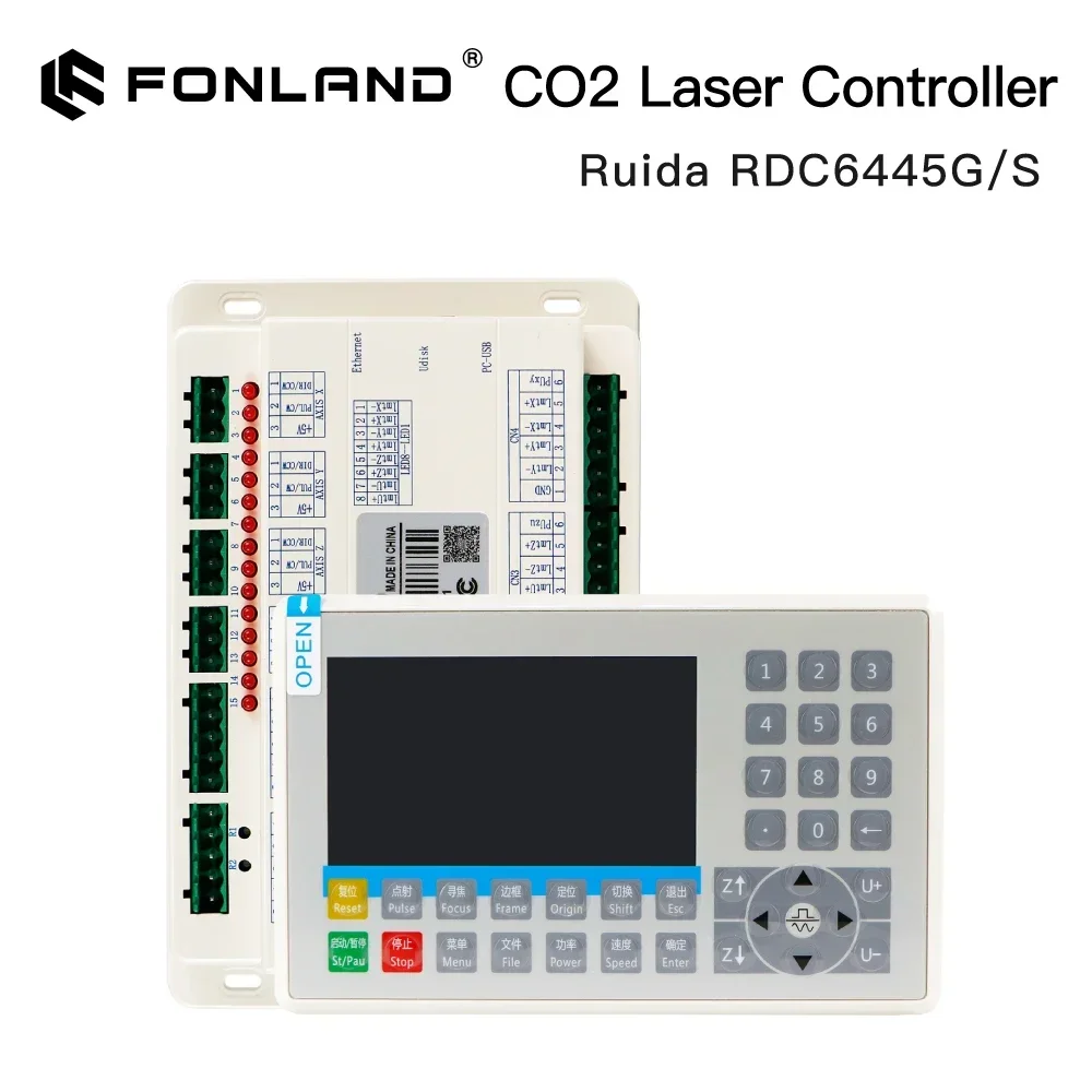 Ruida RDC6445 RDC6445G RDC6445S Controller for Co2 Laser Engraving Cutting Machine Upgrade RDC6442 RDC6442G