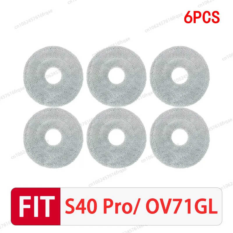 Voor Xiaomi S40 PRO/OV71GL Robot stofzuiger Accessoires Belangrijkste Zijborstel Mop Doek Filter Stofzak Vervangende Onderdelen