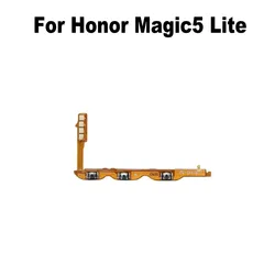 For Huawei Honor Magic5 Lite Power On Off Volume Button Key Power Flex Cable Replacement Magic 5 Lite RMO-NX3