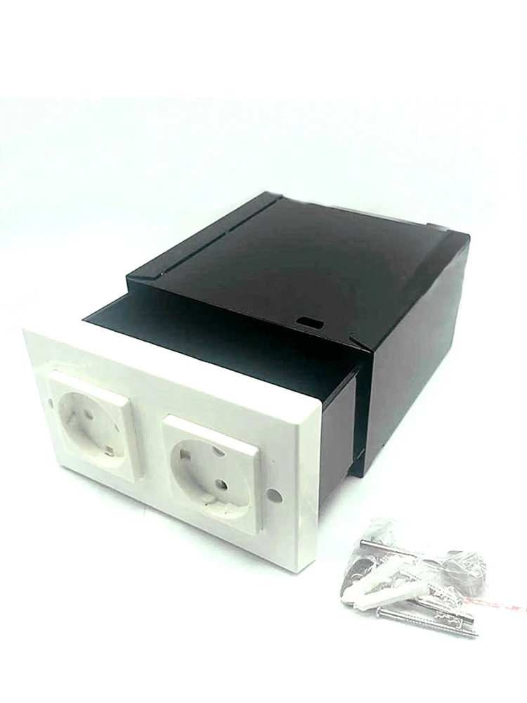 Imitation Double Plug Outlet Socket Wall Safe Security Secret Hidden Stash Box