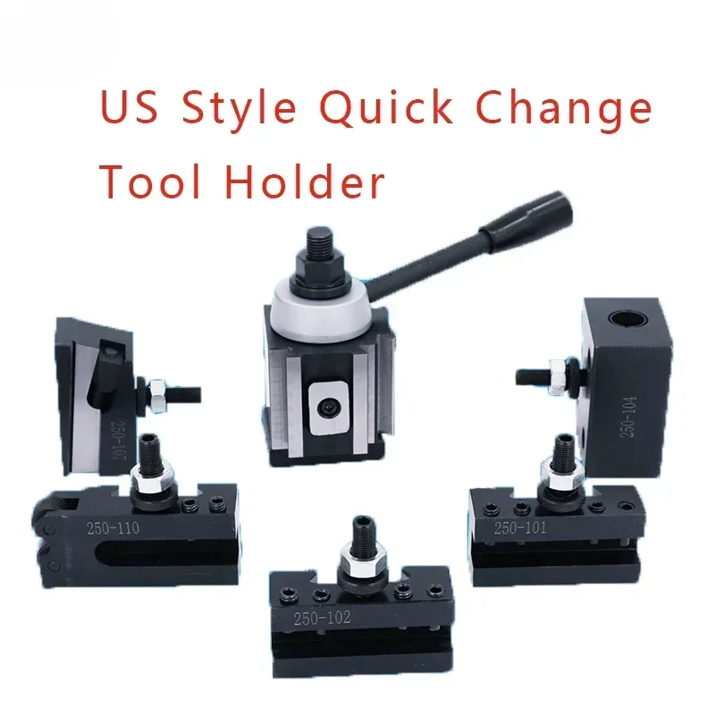 QIYI Wedge GIB 250-000/250-001/250-002/250-004/250-007/250-010 Wedge GIB Type Quick Change Toolpost Tool Holder for Lathe Tools