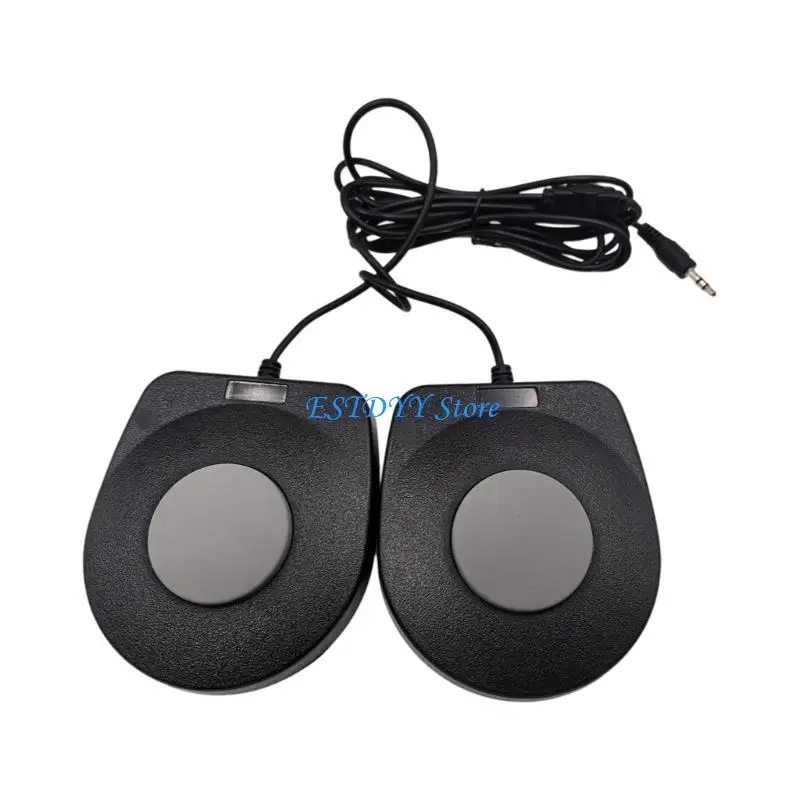 

G6DE Universal Digital Drum Pedal With Nonslip Base Compact Sustain Pedal For Electronic Drums And Keyboard Instruments