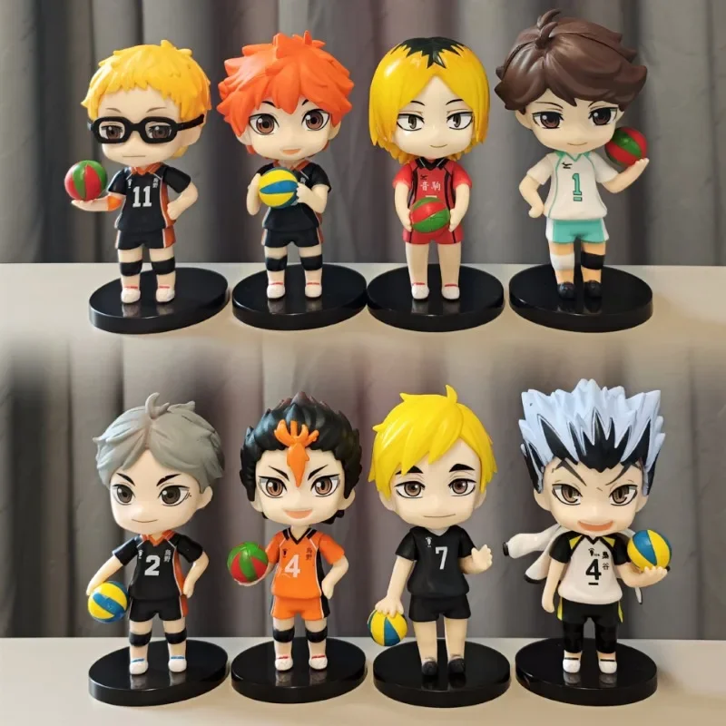 

Haikyuu!! Garage Kit Hinata Shoyo Tobio Kageyama Oikawa Tooru KotaroBokuto Miya Atsumu Anime Peripheral Ornaments Model Toys