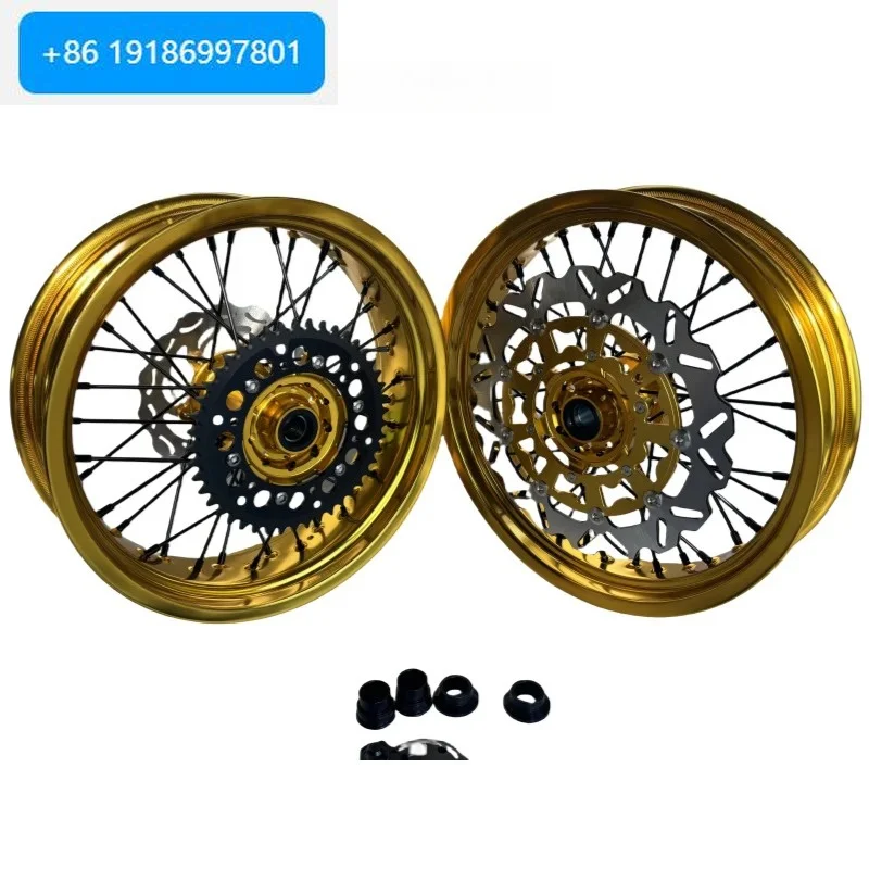 New Arrivals 17''  Supermoto Wheel Sets for 125-530 - EXC SXF