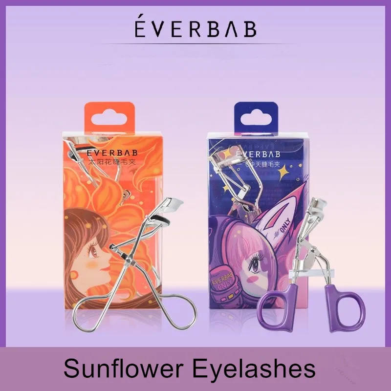 Everbab-Rizador de pestañas, se adapta a todas las formas de ojos, pinzas rizadoras, accesorios de maquillaje de ojos profesionales de larga duración, herramientas