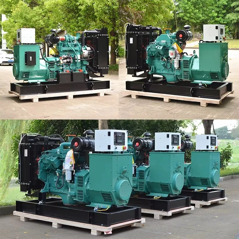 Electric Generator 30kw Diesel Generator 40kva Powered New Engine Smooth Running Silent Mobile Generator Sets for Industrial