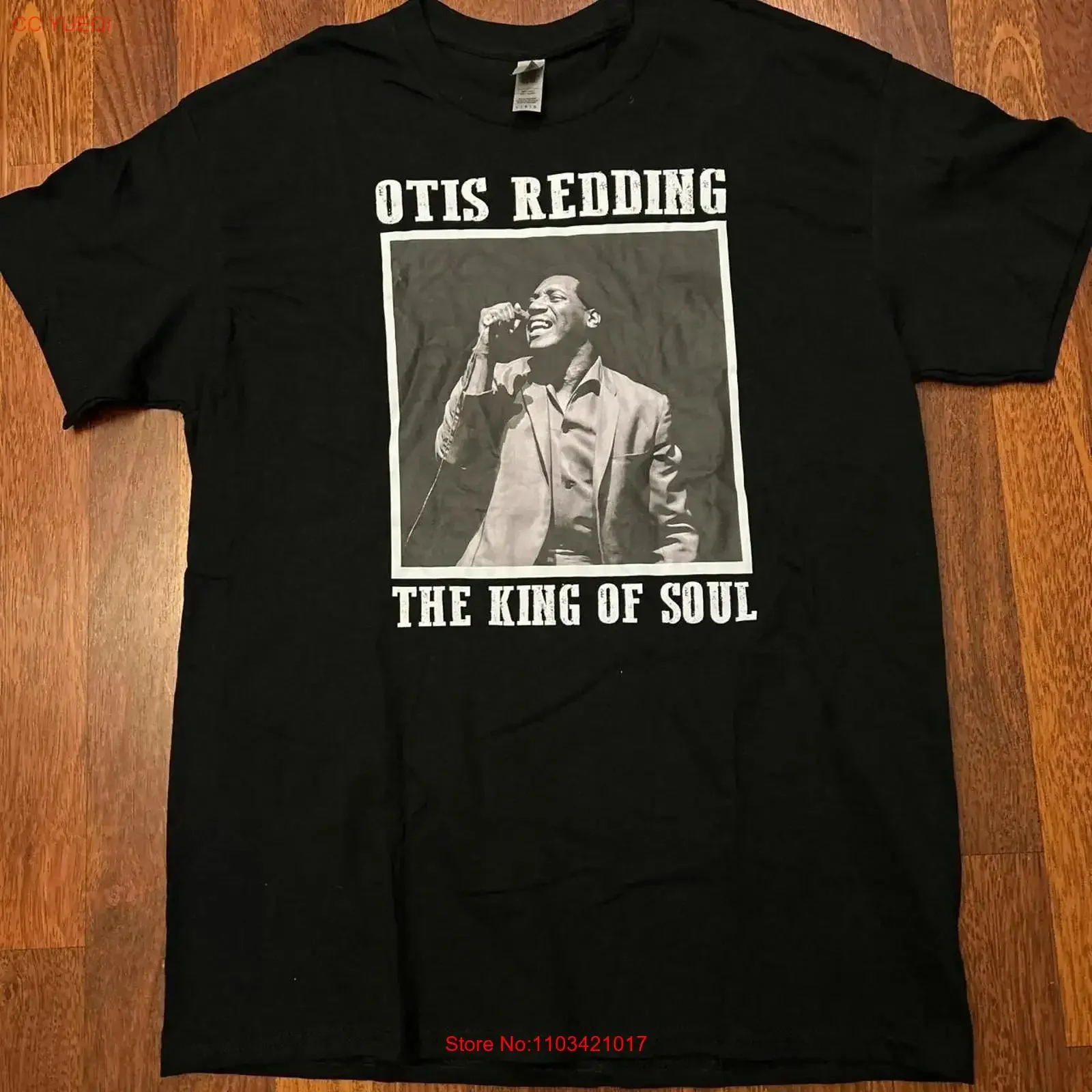 Camiseta Otis Redding The King of Soul, todas las tallas, TU872, estilo vintage, informal, para uso diario, moda masculina, ligeramente unisex