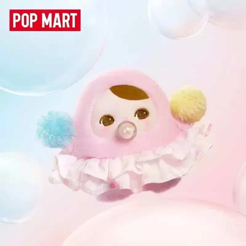 

POP MART Pucky Beanie Bubble up Series: Милая аниме-кукла-подвеска, коллекционная фигурка в закрытой коробке для декора рабочего стола