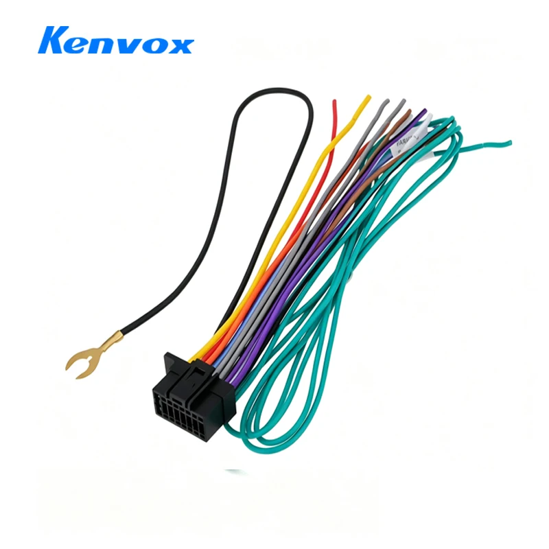 Universal Car Cable Adapter 16-Pin Car CD Stereo Radio Plug Stereo Wiring Harness For Sony Pioneer DEH Model