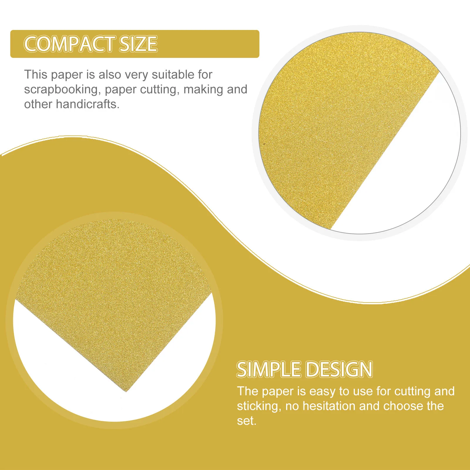 

50 Sheets Color Craft Paper DIY H made Cutting Paper For H Scrapbook Decor Glitter Jam Folding Art
