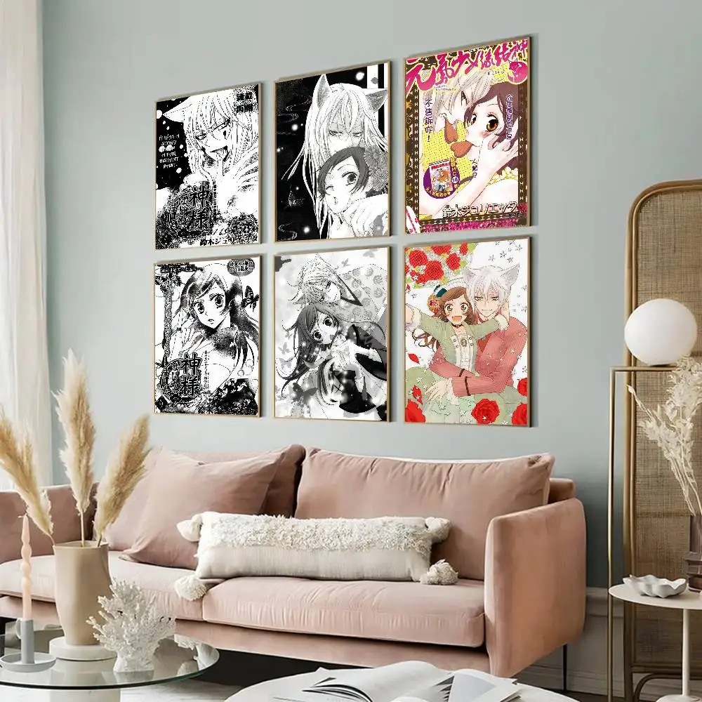 Anime K-Kamisama black Kiss  Anime Posters Sticky Whitepaper Sticker DIY Room Bar Cafe Kawaii Room Decor