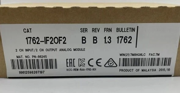 Brand New Original 1762-IF2OF2 Analog I/O Module 1762IF2OF2 Fast Delivery