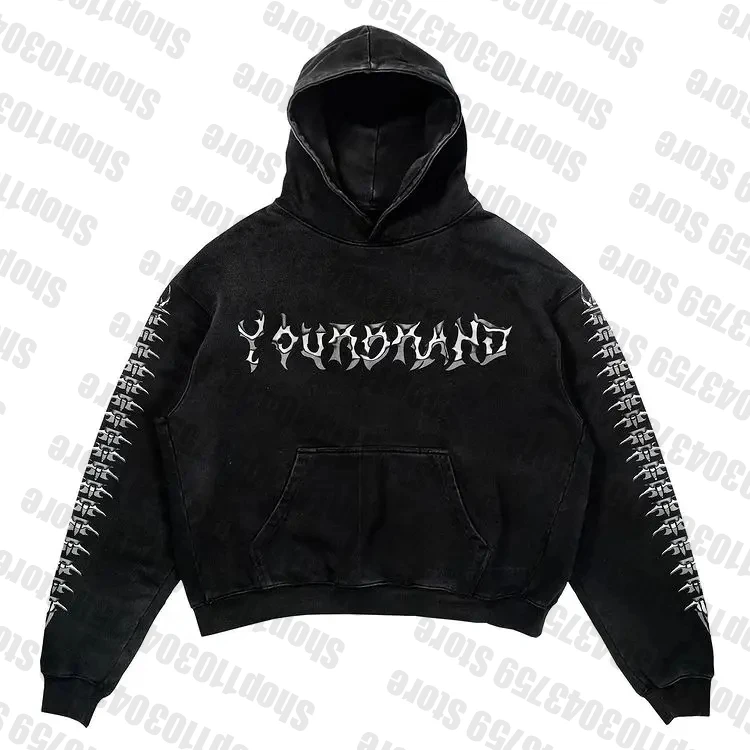 Women's Hoodie Y2k Zip Up Hoodie Hoodies Pullover Womens Clothing Vintage emo Oversize Sweatshirt Top Woman Clothes Halloween