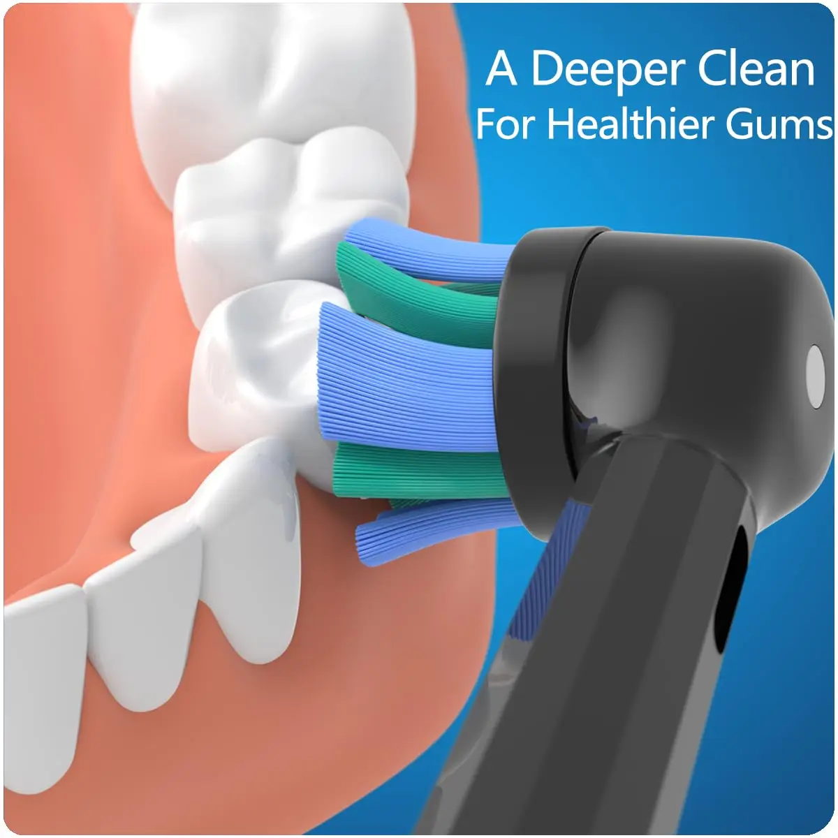 رؤوس فرشاة الأسنان البديلة مع أورال بي، رؤوس فرشاة كهربائية ناعمة متوافقة مع برو كلين