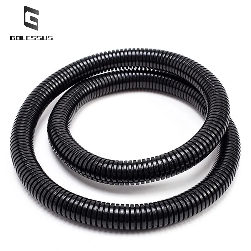 Imagem -02 - Não-chama-foles Retardadores Nylon dos pp Luva Protetora Mangueira Rosqueada Plástico 100m