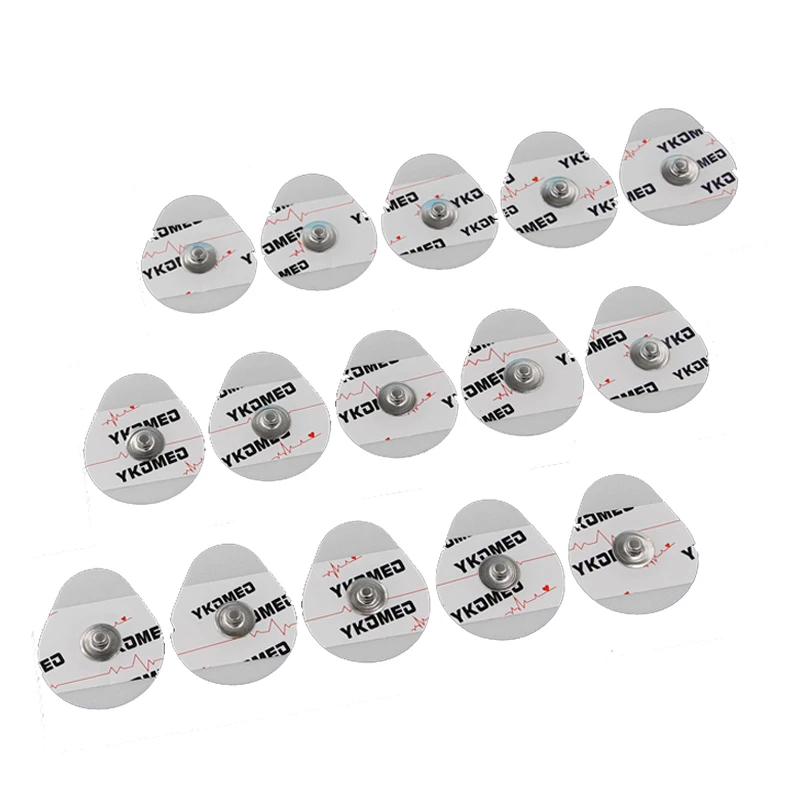 1000PCS/ECG Electrode Sheet Neonate Disposable foam ECG Machine Accessories EKG Monitor Patch 35*30MM