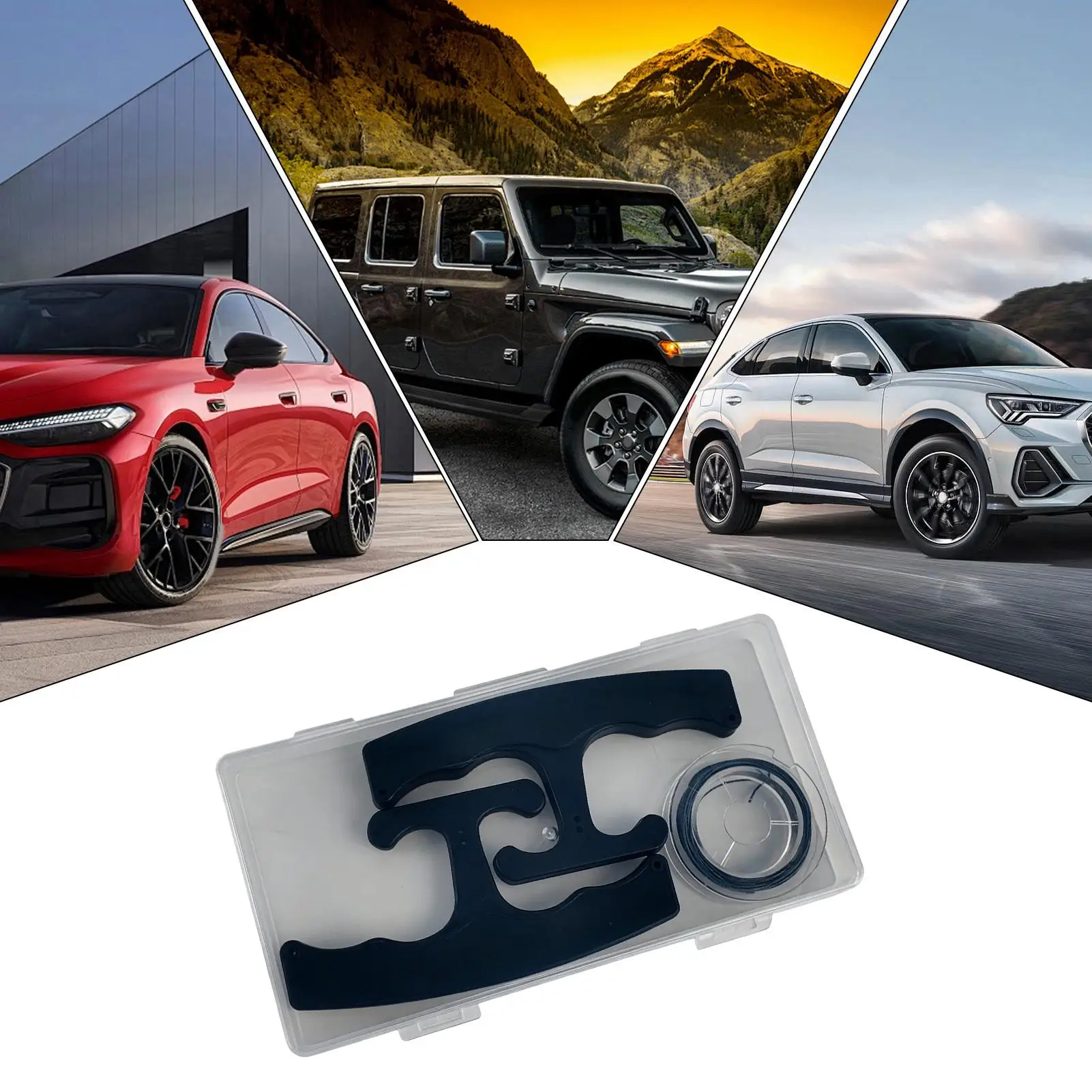 Car Badge Removal Tool Portable Ergonomic Window Tint Installation Car Surfaces Emblem Remover For SUV RV Sedan Truck Tail Logos