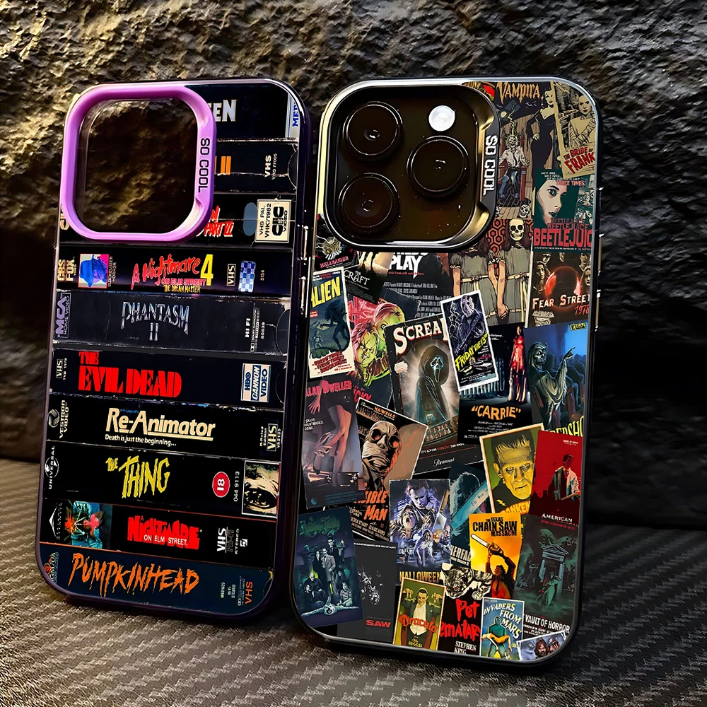 Чехол для телефона с верхним дизайном фильма ужасов 10 для Xiaomi Redmi Note 7 8 9 9S 10 11 12 13 14 Pro Plus 4G 5G с матовой задней крышкой с защитой от падения