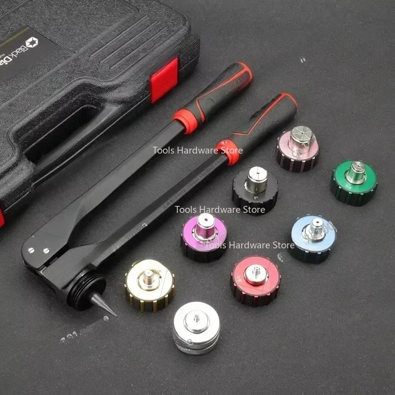 أداة تبريد أنبوب رافعة ماسية سوداء على شكل كوب 13800 موسع أنبوب نحاسي لمكيف الهواء