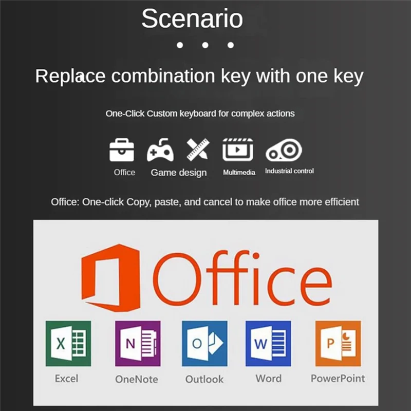 Superb Macro Programming Keyboard RGB Custom 2 Keys Keyboard Mini Copy And Paste OSU Keyboard Gaming Hotswap Keypad Easy To Use