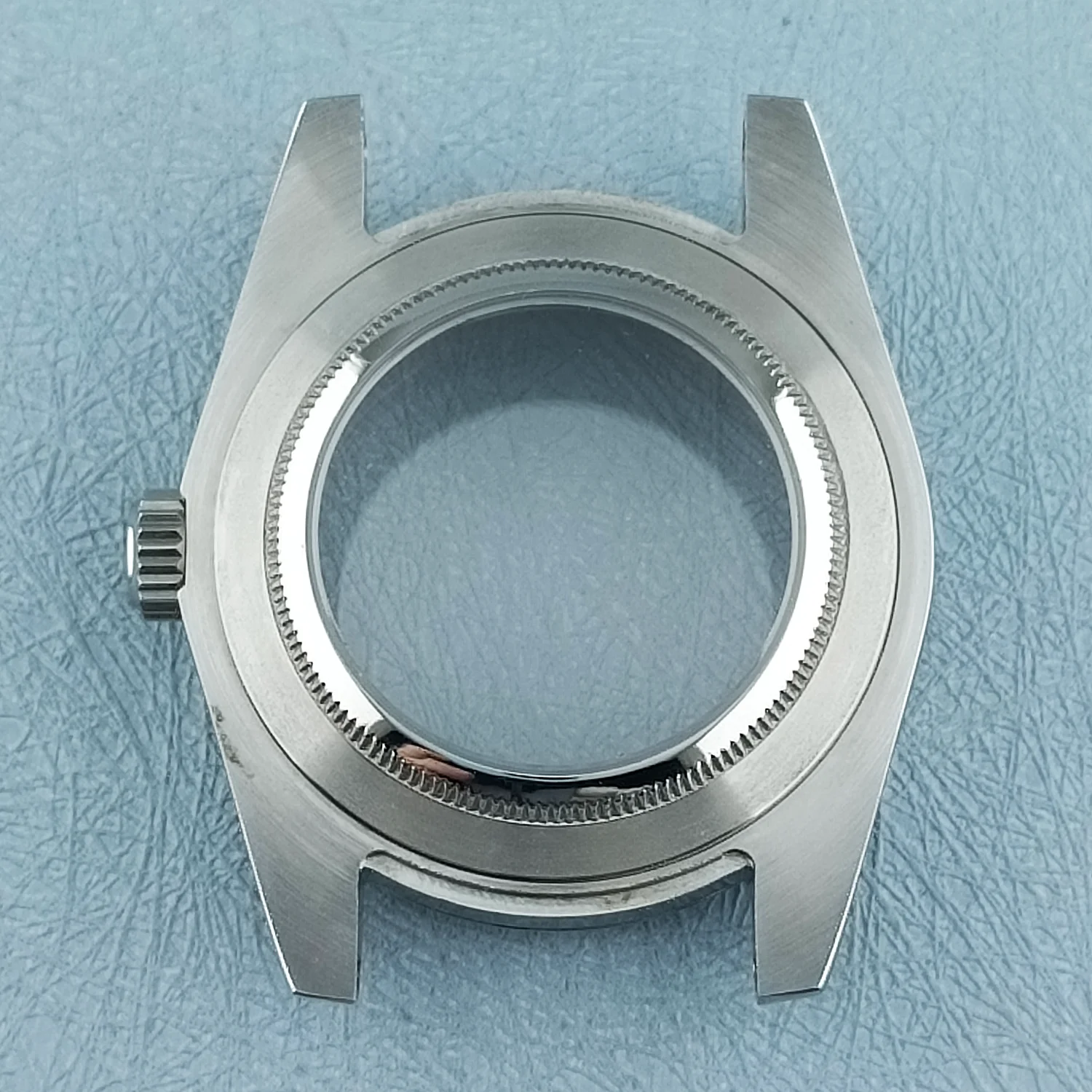 36MM 40MM Watch Case Fit NH Movement 35 36 Movement Case Sapphire Round Edge 100m Waterproof