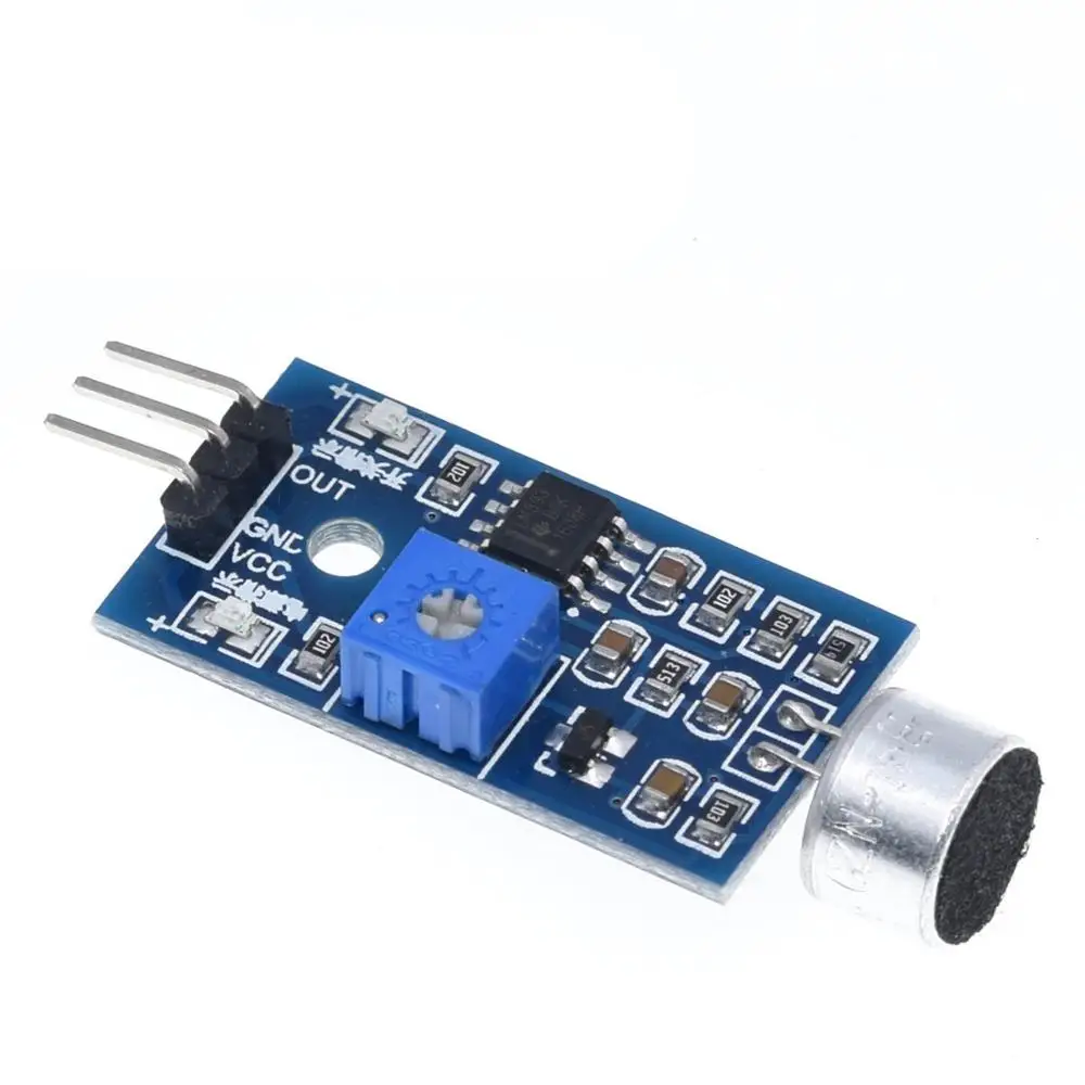 Selling Sound sensor module sound control sensor MAX4466 MAX9814switch detection whistle switch microphone amplifier For Arduino