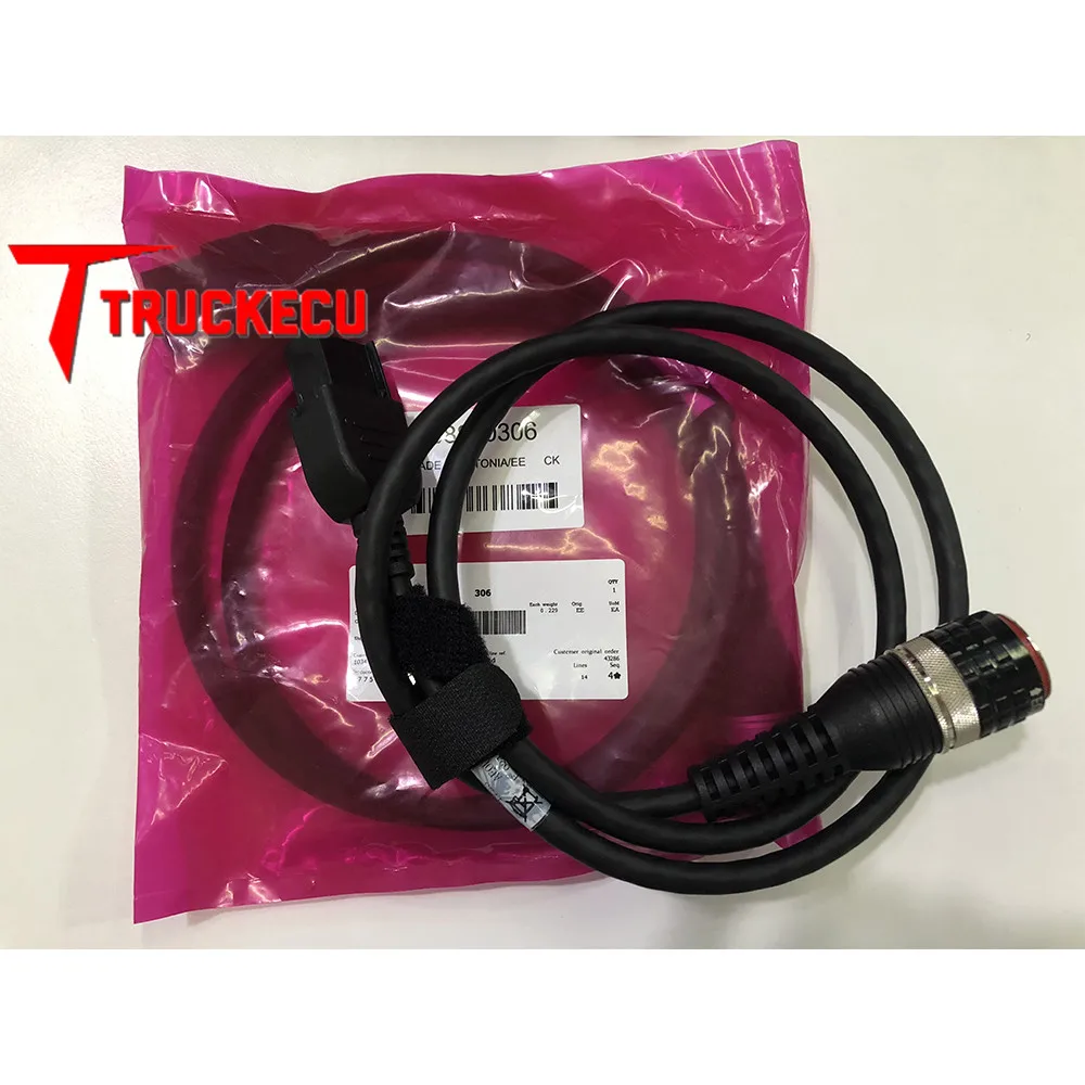 

8 Pin Cable 88890306 for Vocom I & VOCOM II 88890400 Diagnostic Cable 88890306 Fci Vocom 8 Pin Cable