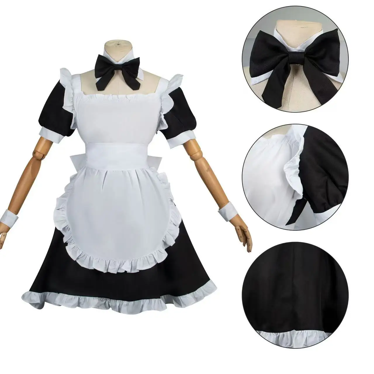 Dreamweaver Tower Lonely Rock cosplay costume Goto Ichiro maid costume Pochi cosplay costume Goto solo maid costume