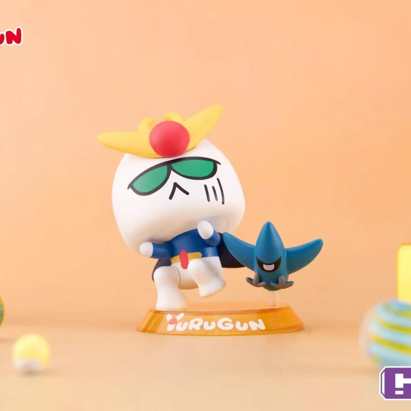 Оригинальная коллекционная фигурка Wandai YuRuGun Abstract Blind Box QMSV, второе поколение, вторая серия, Q-стиль, милая абстрактная кукла-модель, игрушка-украшение