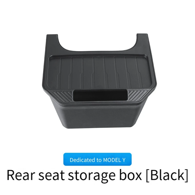 Rear Seat Storage Box Car Storage Box Car Trash Can For Tesla Model Y Car Storage Decoration Parts Accessories
