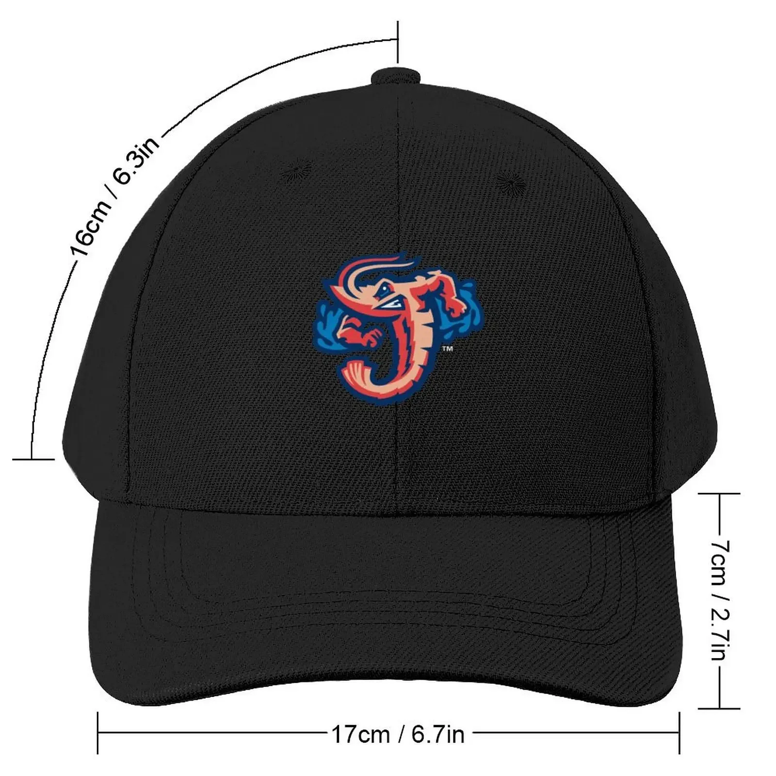 Shrimp Jacksonville Jumbo Baseball Cap Kids Hat Visor Military Tactical Cap Baseball Men Women's