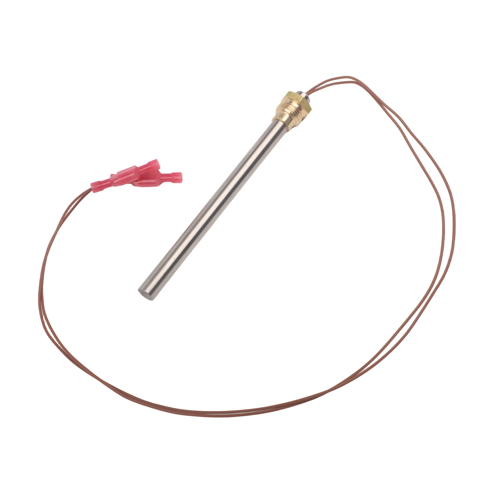 Pellet Furnace Ignition Resistor 250W 230V 10mm x 150mm Stainless Steel Rod with 3/8 inch Thread 500mm Cable for Visio