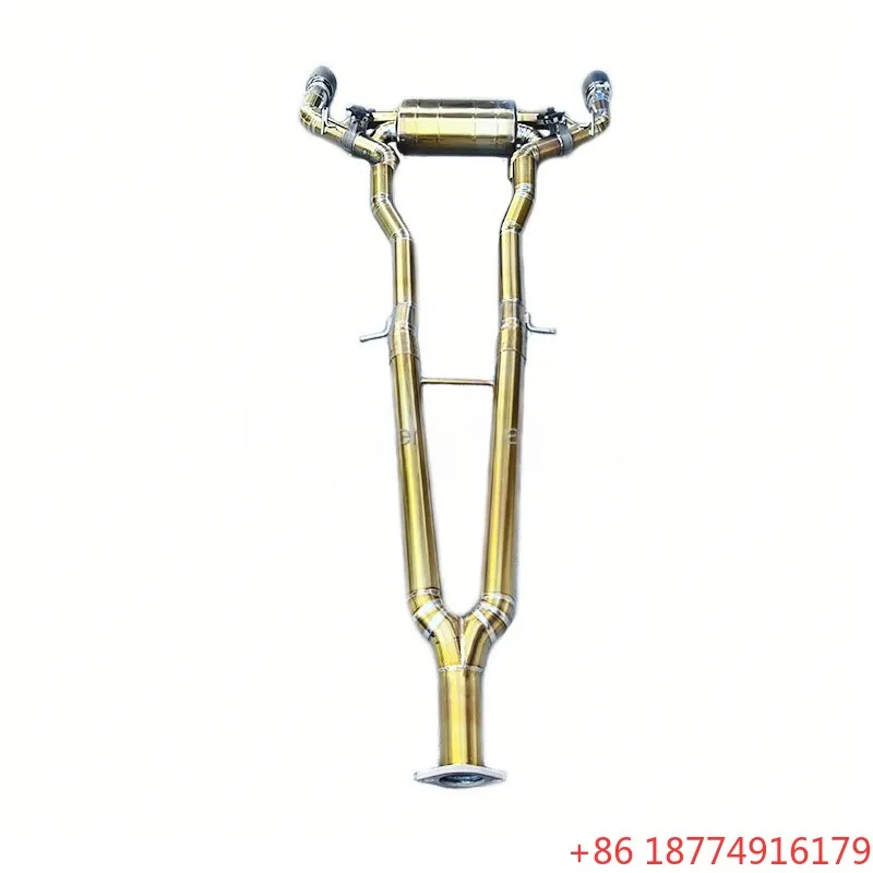 

Factory OEM Custom Titanium Catback Exhaust Pipes for Q50 Q60 3.0t Racing Car Valved Muffler Escape Exhaust System Tips