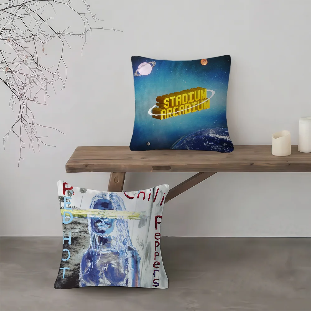 cushion cover Peppers Fashionable Style pillowcase Hot Comfortable sofa Bedroom R-Red Personalized Chili Alternative Decoration